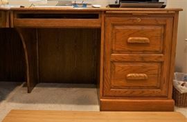 Oak desk