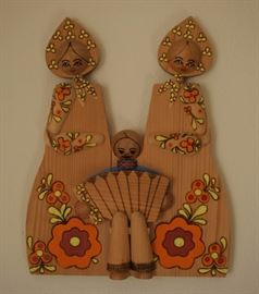 Russian wall hanging