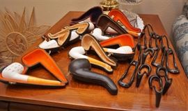 Meerschaum pipe collection - never lit