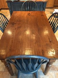Beautiful farm table with 6 chairs