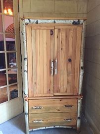Birch and Pine Armoire