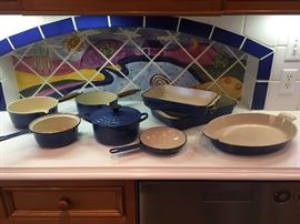 Le Crueset Cookware.