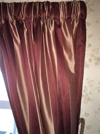 Draperies Lined 6 sets 
