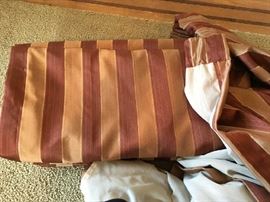 Table Cloth as 12 piece napkins  table place mats to match drapes