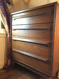 Mid Century Set  High Hutch