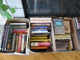 books - not huge numbers - but great reading quality on a little of everything