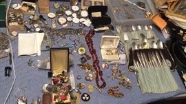 jewelry flatware etc