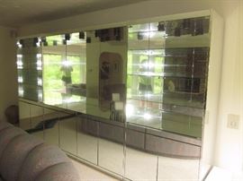 Ello Mirrored Wall Unit 