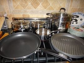 Calphalon Skillet,  Cusinart Skillet