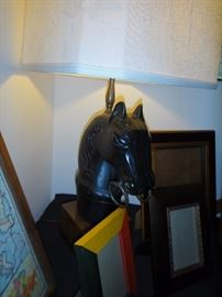 Horse Head Lamp 