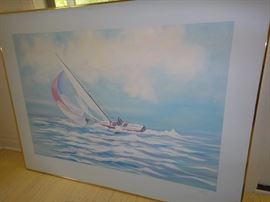 Sail Boat, Artist Clay 