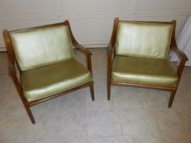 vintage danish arm chairs