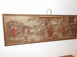 needlepoint wall decor