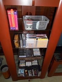 dvds, cds, cassettes, records
