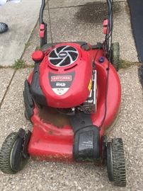 Craftsman self-propelled 22" cut gas mower