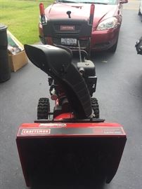 Craftsman 24" electric start snowblower