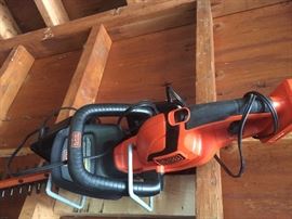 Black and Decker hedge trimmer