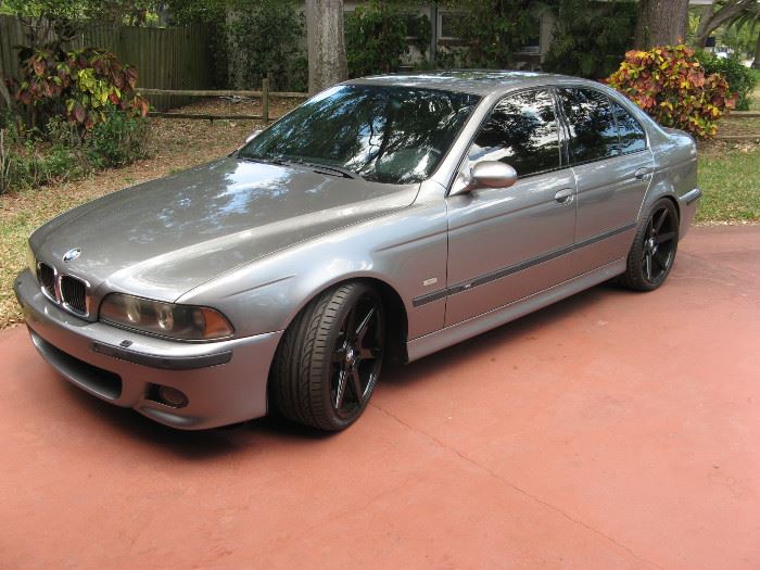 BMW High Performance M5 DINAN edition. Excellent condition, leather,    6 speed, custom wheels, and more. 2002 with 60,000 miles. Asking $17,500 as per kelly blue book