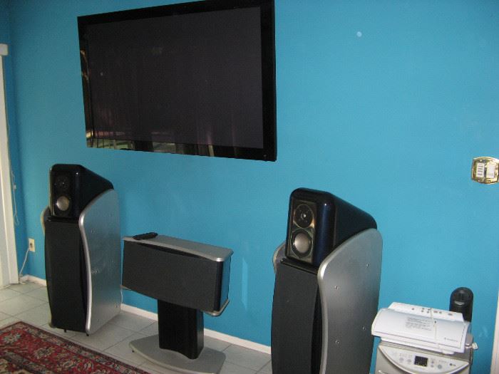 High End Audio Visual System by: Revel Ultima Studio, Lexicon, Monster, Mark Levinson, Proceed, and Pioneer.