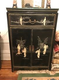 Cabinet Asian  black