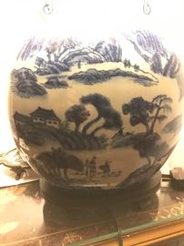 Lamp Porcelin  detail