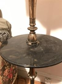 Lamp with table detail