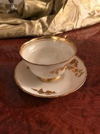 Tea set soviet  porcelin  white