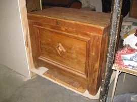 Vintage square trunk
