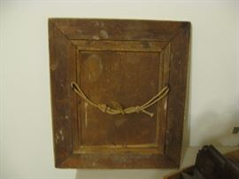 Back of Lincoln picture