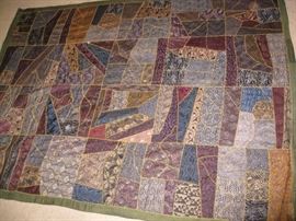 Feather Stitch vintage quilt