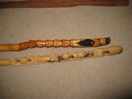 Carved canes