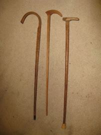 Wood canes