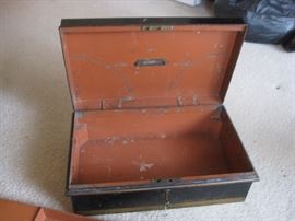 Large metal lock box
