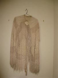 Woven cape worn by: Ruth Bryan Owen - appointment as minister to Denmark in 1954