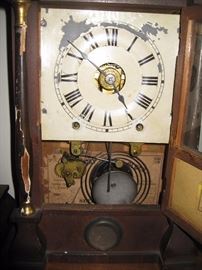 1900's clock inside - needs a face lift