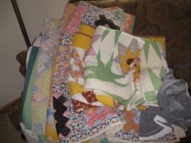 Numerous quilts