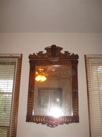 Very ornate wall mirror