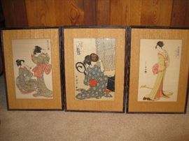 Last 3 of 6 Oriental pictures