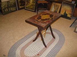 Fold up vintage table