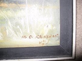 M. C. Rhinehart signature