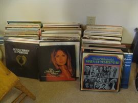 Many many records on the 2nd floor