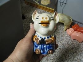 One of very many pig banks