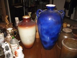 Back of Large vases
