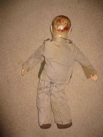 Back of Howdy Doody doll
