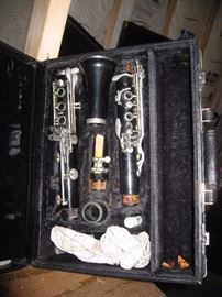 Clarinet in case