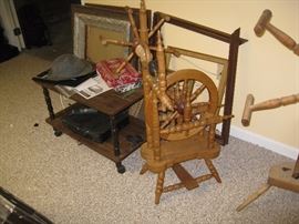 1 0f 2 spinning wheels