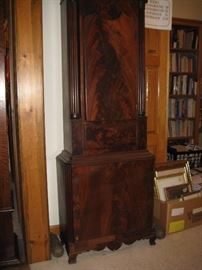 Victorian grandfather clock base