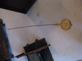Victorian grandfather clock pendulum 