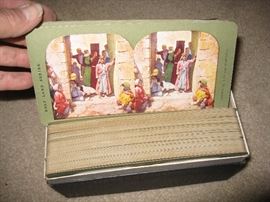 Stereoscope picture cards 