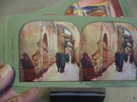 Stereoscope picture cards 